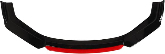 4 PCS Car Front Splitter in ABS Plastic