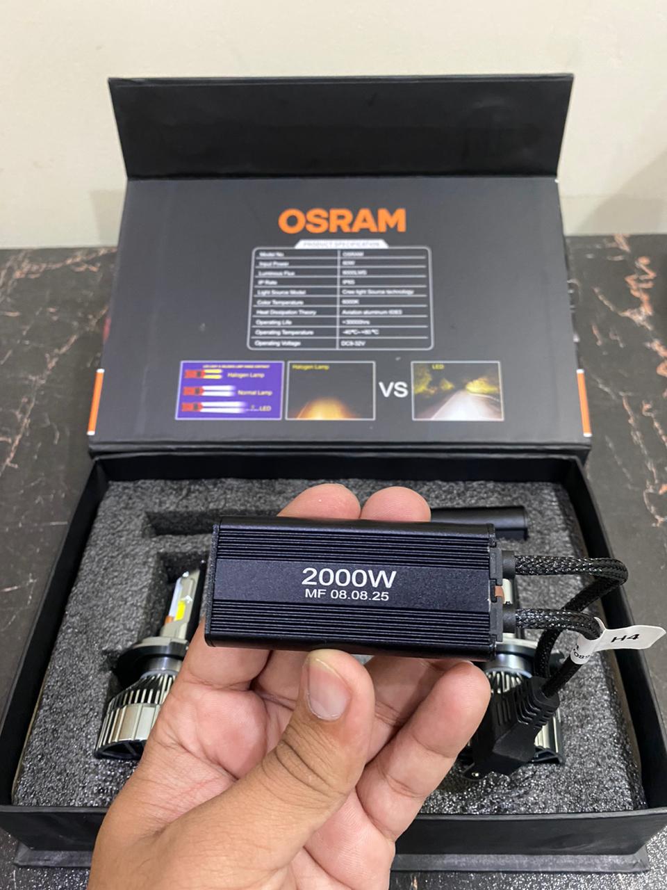 OSRAM 2000 WATTS LED's