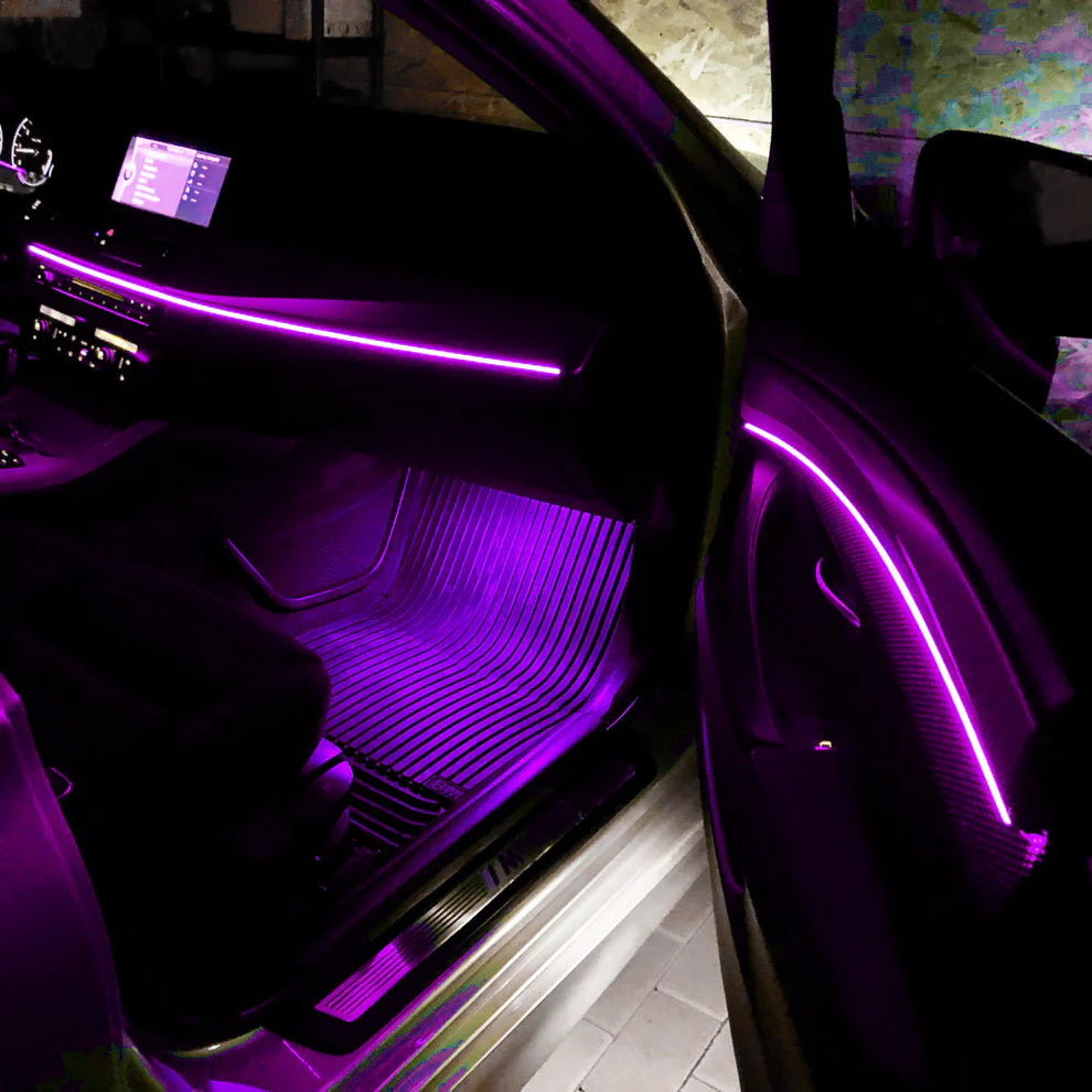 18 pcs dynamic ambient lights APP controlled