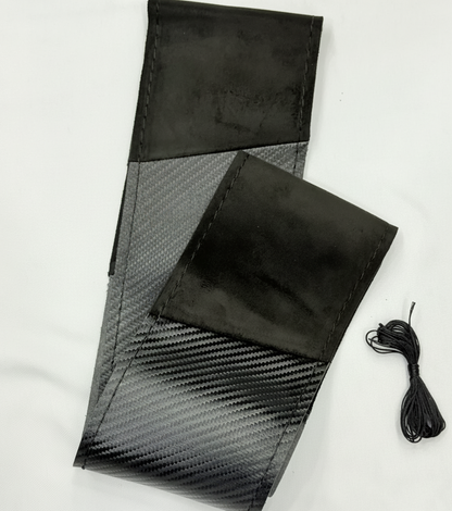Universal Carbon Fiber X Alcantara Steering Cover