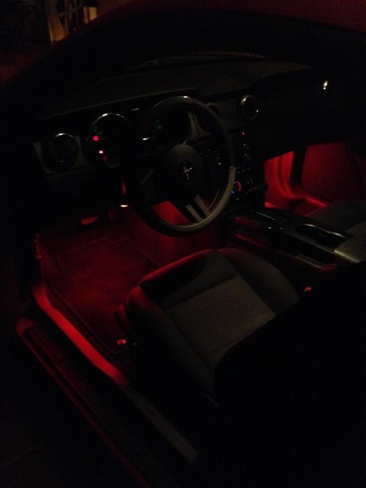 7 Color LED Car Interior Atmosphere Light (Remote Controlled)