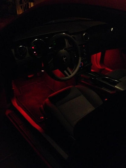 7 Color LED Car Interior Atmosphere Light (Remote Controlled)