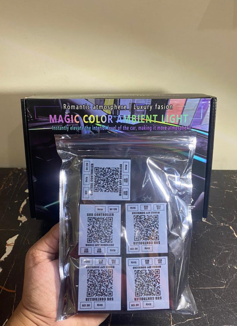 18 pcs Dynamic Ambient Lights (APP Controlled)