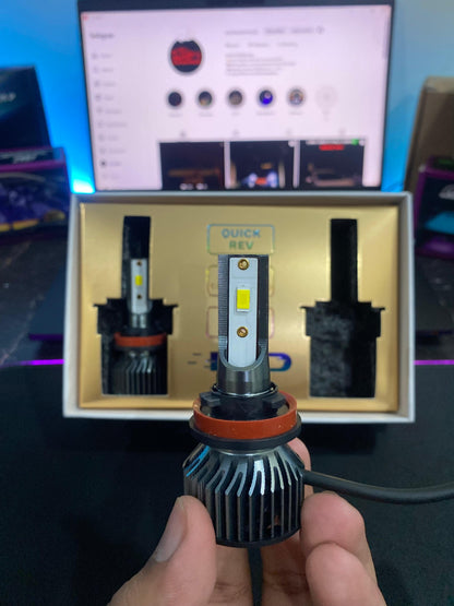 M8 pro's Lime Green Fog Lights H11