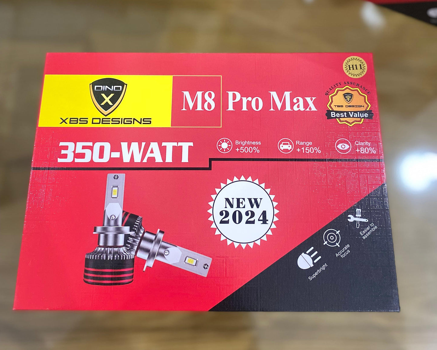M8 pro premium LED's